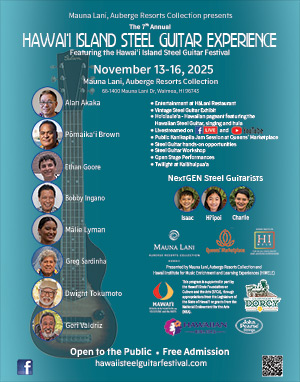 Hawai&lsquo;i Steel Guitar Experience Poster